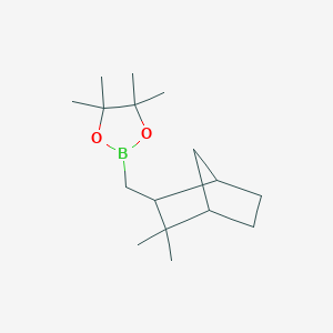 2-(3,3-Dimethylbicyclo[2.2.1]hept-2-ylmethyl)-4,4,5,5-tetramethyl-1,3,2-dioxaborolane