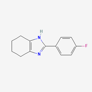 2-(4-fluorophenyl)-4,5,6,7-tetrahydro-1H-benzo[d]imidazole