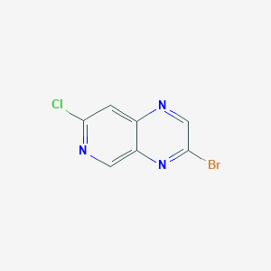 3-Bromo-7-chloropyrido[3,4-b]pyrazine