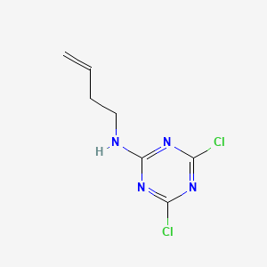 N-(but-3-en-1-yl)-4,6-dichloro-1,3,5-triazin-2-amine