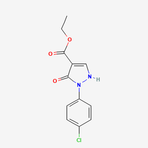 ethyl 1-(4-chlorophenyl)-5-hydroxy-1H-pyrazole-4-carboxylate