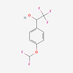 4-(Difluoromethoxy)-alpha-(trifluoromethyl)benzyl Alcohol