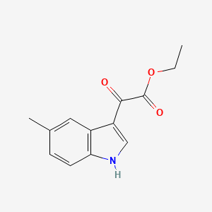 Ethyl 2-(5-Methyl-3-indolyl)-2-oxoacetate