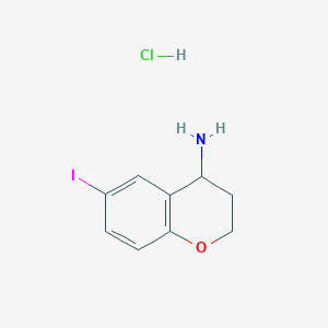 6-Iodo-chroman-4-ylamine hydrochloride