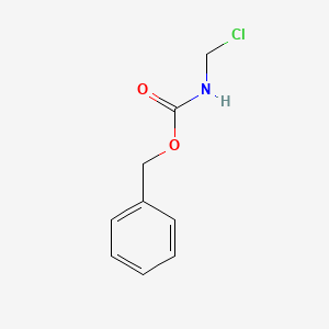 molecular formula C9H10ClNO2 B15046854 benzyl N-(chloromethyl)carbamate 