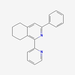 3-Phenyl-1-(pyridin-2-YL)-5,6,7,8-tetrahydroisoquinoline