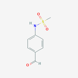 molecular formula C8H9NO3S B150469 N-(4-Formylphenyl)methanesulfonamide CAS No. 83922-54-7