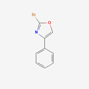 molecular formula C9H6BrNO B1504690 2-Bromo-4-phenyl-1,3-oxazole CAS No. 1060816-19-4