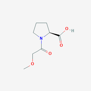 (S)-1-(2-Methoxyacetyl)pyrrolidine-2-carboxylic acid