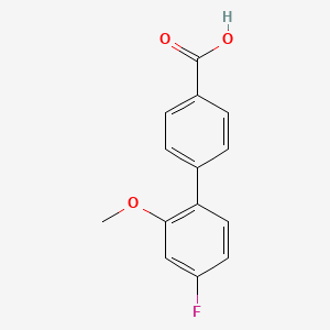 4-(4-Fluoro-2-methoxyphenyl)benzoic acid