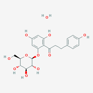 molecular formula C21H28O12 B150472 二水合根皮苷 CAS No. 7061-54-3