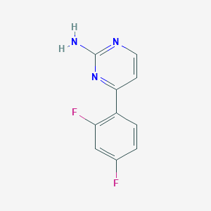 4-(2,4-Difluorophenyl)pyrimidin-2-amine