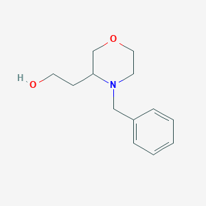 2-(4-Benzylmorpholin-3-yl)ethan-1-ol