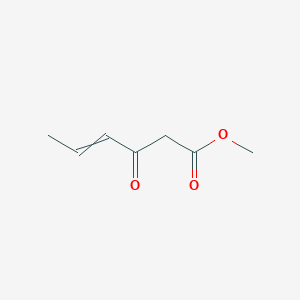 molecular formula C7H10O3 B1504726 Methyl 3-oxohex-4-enoate CAS No. 37734-08-0