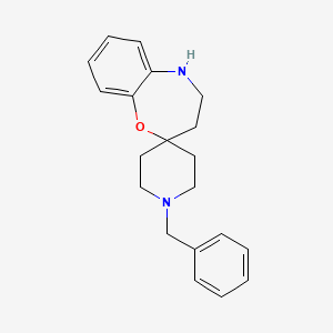 1'-Benzyl-4,5-dihydro-3H-spiro[benzo[b][1,4]oxazepine-2,4'-piperidine]