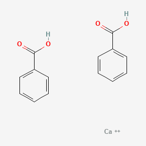 molecular formula C14H12CaO4+2 B15047329 Calcium bis(benzoic acid) 