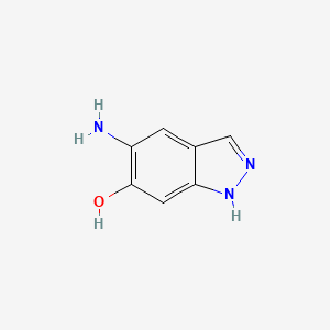 5-amino-1H-indazol-6-ol