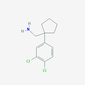 1-(3,4-Dichlorophenyl)cyclopentanemethanamine