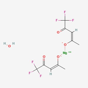 molecular formula C10H10F6MgO5 B1504748 Magnesium trifluoroacetylacetonate CAS No. 652154-06-8