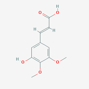 3,4-Dimethoxy-5-hydroxycinnamic acid