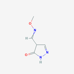 4-[(methoxyimino)methyl]-4,5-dihydro-1H-pyrazol-5-one