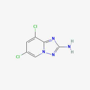 2-Amino-6,8-dichloro-[1,2,4]triazolo[1,5-a]pyridine