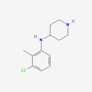 N-(3-chloro-2-methylphenyl)piperidin-4-amine