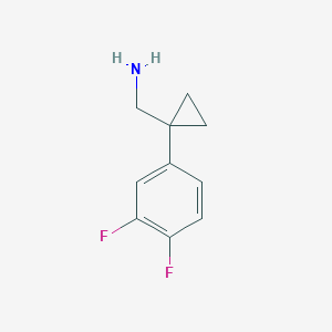 1-(3,4-Difluorophenyl)cyclopropanemethanamine