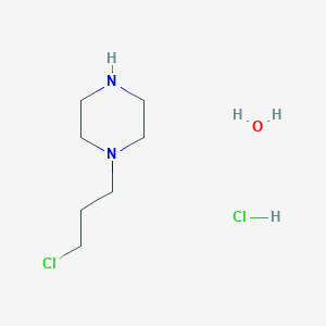 1-(3-Chloropropyl)piperazine hydrate hydrochloride