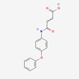 3-[(4-Phenoxyphenyl)carbamoyl]prop-2-enoic acid