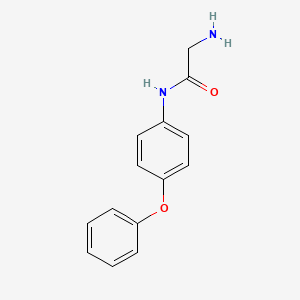 2-amino-N-(4-phenoxyphenyl)acetamide