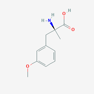 Phenylalanine, 3-methoxy-alpha-methyl-