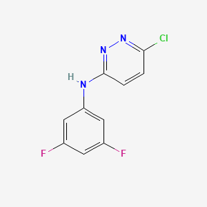 6-Chloro-N-(3,5-difluorophenyl)-3-pyridazinamine