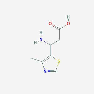 3-Amino-3-(4-methyl-5-thiazolyl)propionic Acid