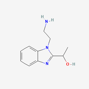 1-[1-(2-aminoethyl)-1H-benzimidazol-2-yl]ethanol