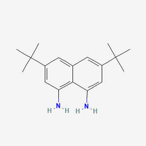 3,6-Di-tert-butylnaphthalene-1,8-diamine