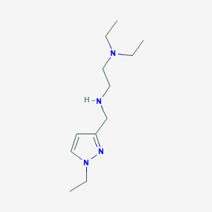 [2-(diethylamino)ethyl][(1-ethyl-1H-pyrazol-3-yl)methyl]amine