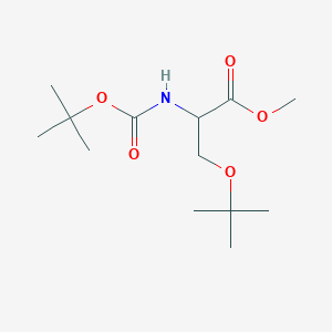 Methyl 3-(tert-butoxy)-2-{[(tert-butoxy)carbonyl]amino}propanoate