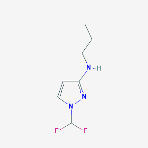 1-(difluoromethyl)-N-propyl-1H-pyrazol-3-amine