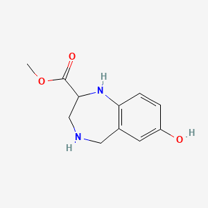 7-Hydroxy-2,3,4,5-tetrahydro-1H-benzo[e][1,4]diazepine-2-carboxylic acid methyl ester
