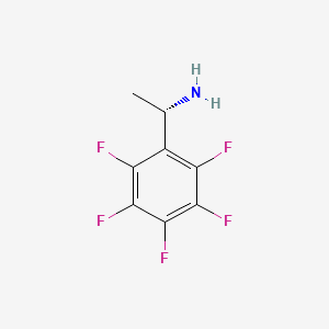 (1S)-1-(2,3,4,5,6-Pentafluorophenyl)ethanamine