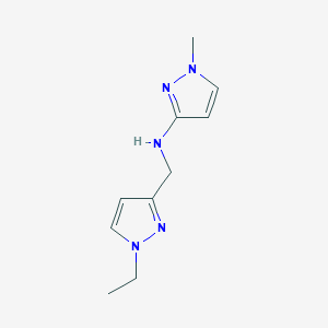 N-[(1-Ethyl-1H-pyrazol-3-YL)methyl]-1-methyl-1H-pyrazol-3-amine