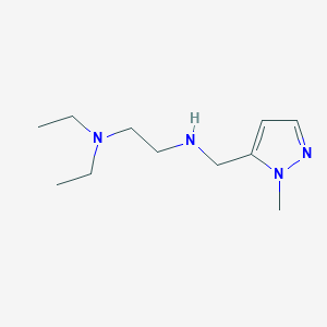 [2-(Diethylamino)ethyl][(1-methyl-1H-pyrazol-5-yl)methyl]amine