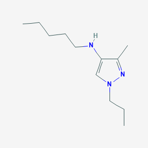 3-methyl-N-pentyl-1-propyl-1H-pyrazol-4-amine