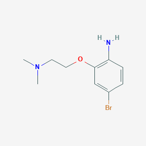 4-Bromo-2-(2-(dimethylamino)ethoxy)aniline