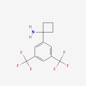 1-[3,5-Bis(trifluoromethyl)phenyl]cyclobutanamine