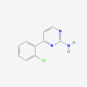 4-(2-Chlorophenyl)pyrimidin-2-amine