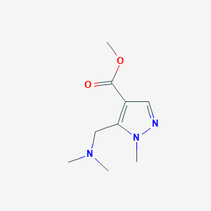 Methyl 5-[(dimethylamino)methyl]-1-methyl-1H-pyrazole-4-carboxylate