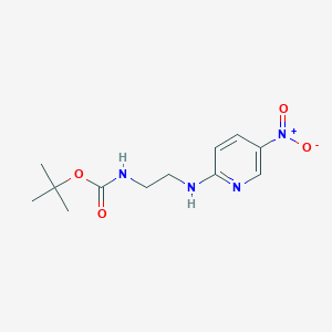 tert-Butyl (2-((5-nitropyridin-2-yl)amino)ethyl)carbamate