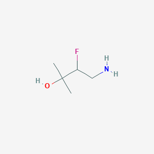 4-Amino-3-fluoro-2-methyl-2-butanol